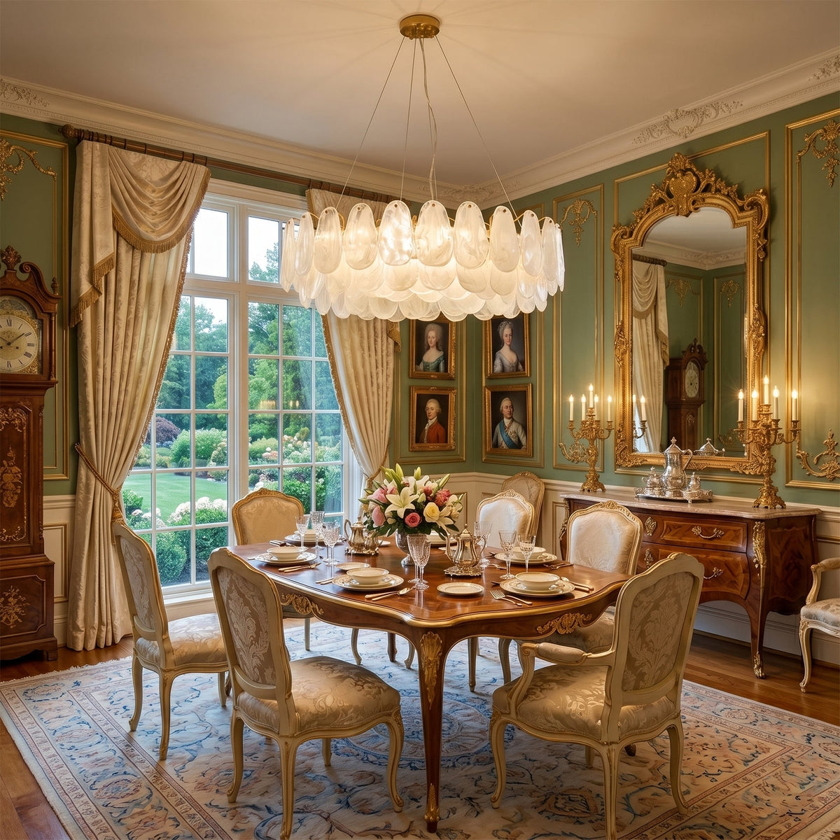 Velorissa Cloud Glass Chandelier
