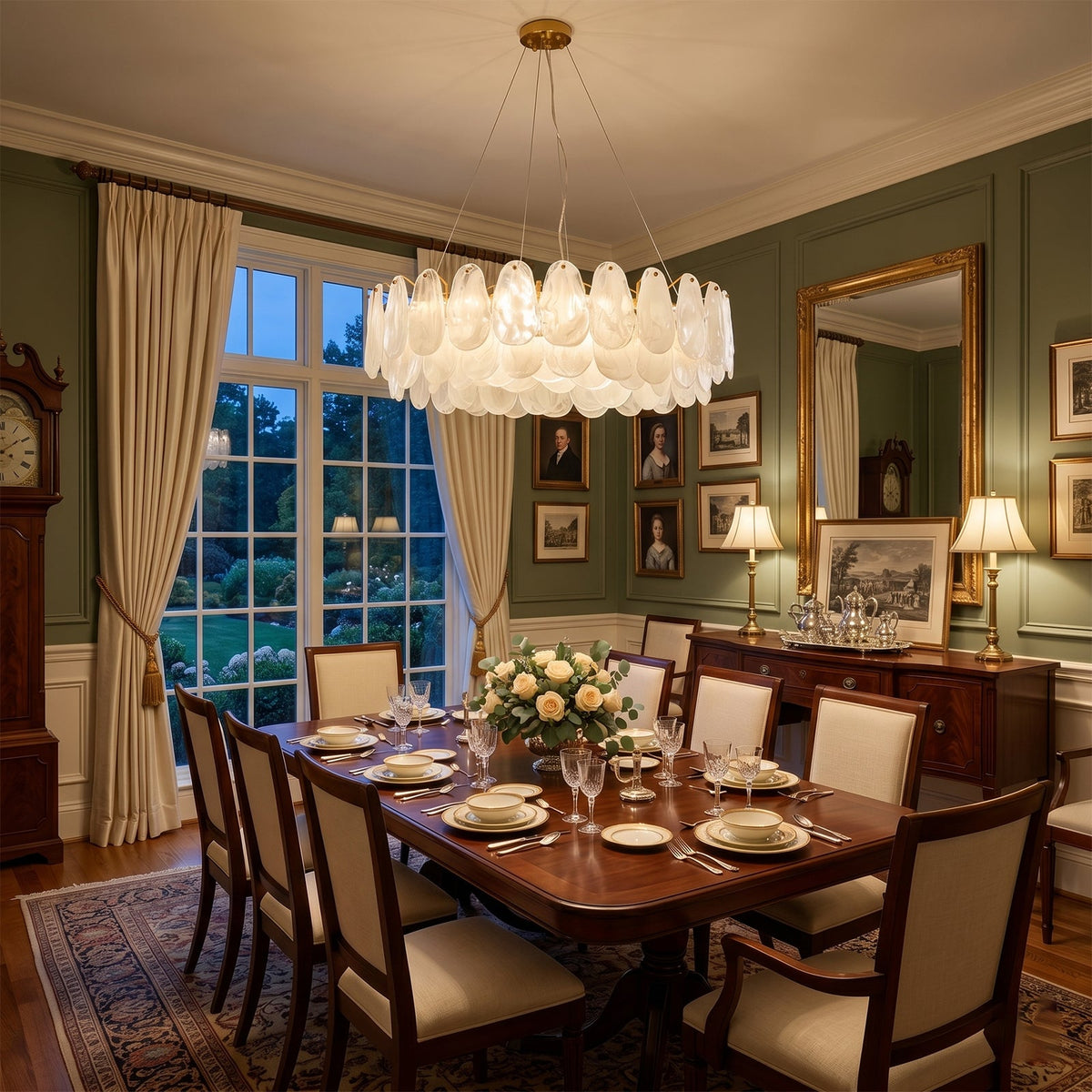 Velorissa Cloud Glass Chandelier