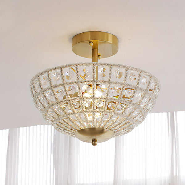 Luxelelle Crystal Ceiling Light