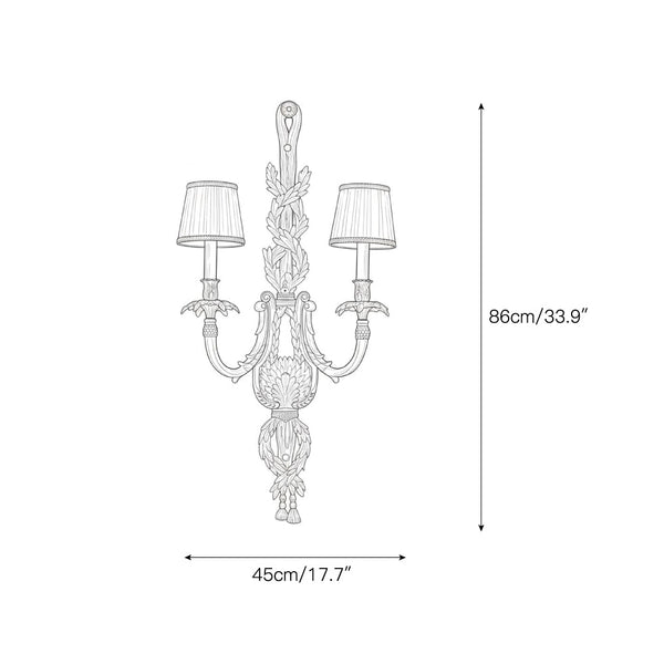 Oriinelle Brass Wall Lamp