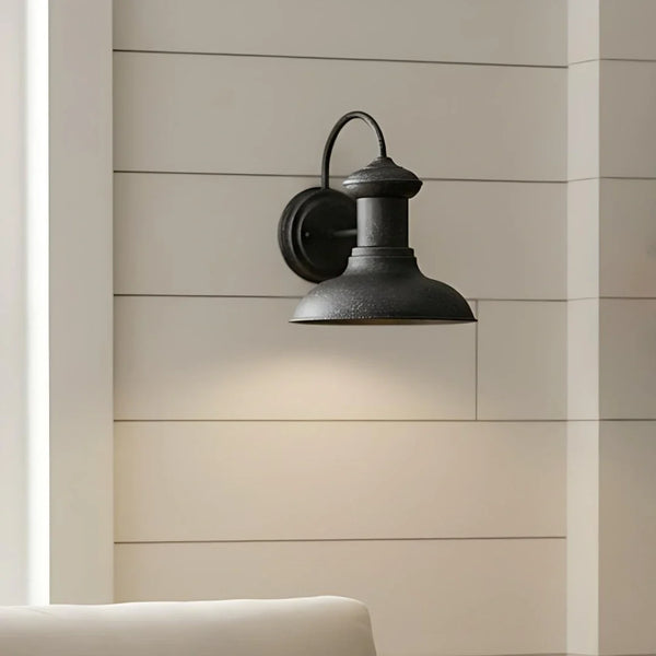 Donna Industrial Dome Metal Wall Sconce