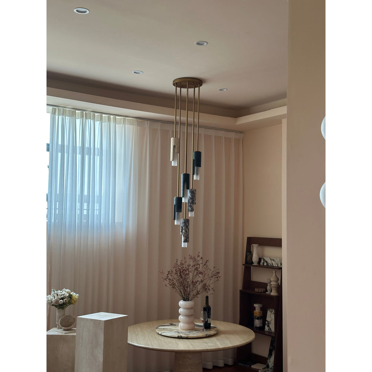 Elix Marble Glass Pendant Lamp