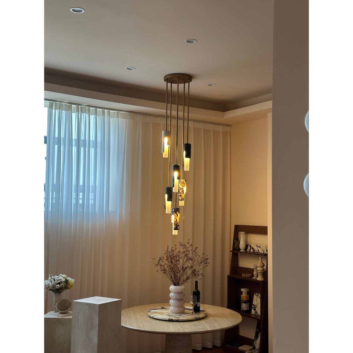 Elix Marble Glass Pendant Lamp