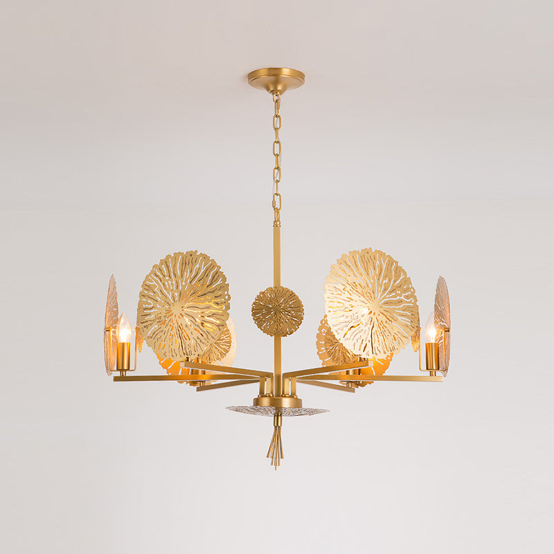 Orb Brass Chandelier