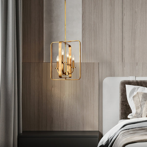 Shade Vintage Industrial Brass Pendant Lamp
