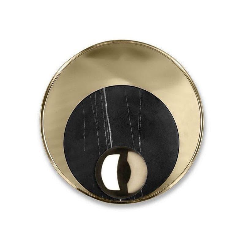 Stone Lunar Eclipse Travertine Wall Light