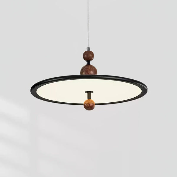 Disc & Bead Pendant Light