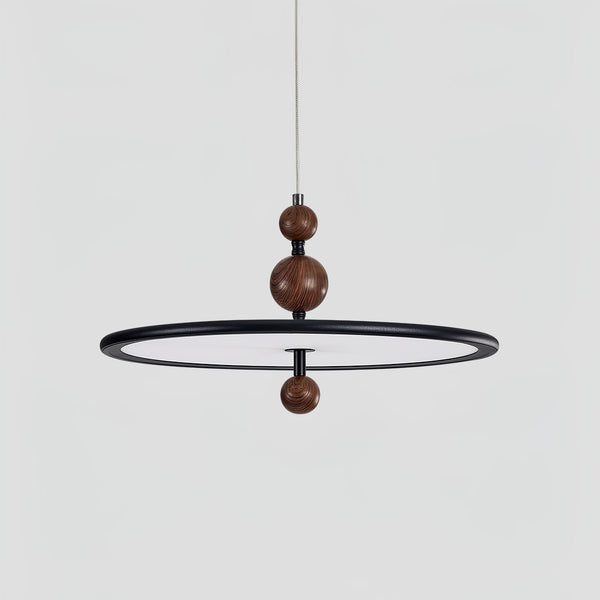 Disc & Bead Pendant Light