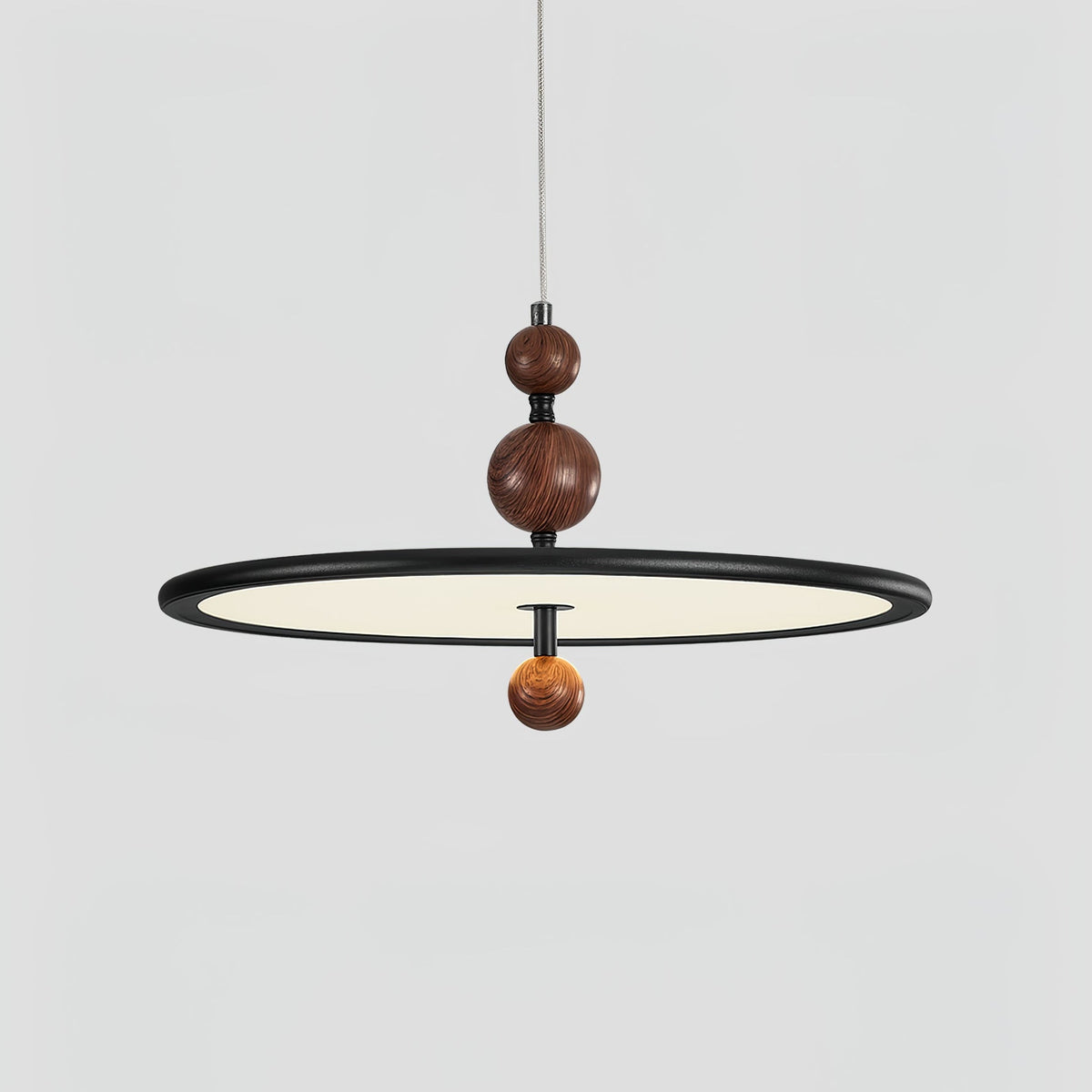 Disc & Bead Pendant Light