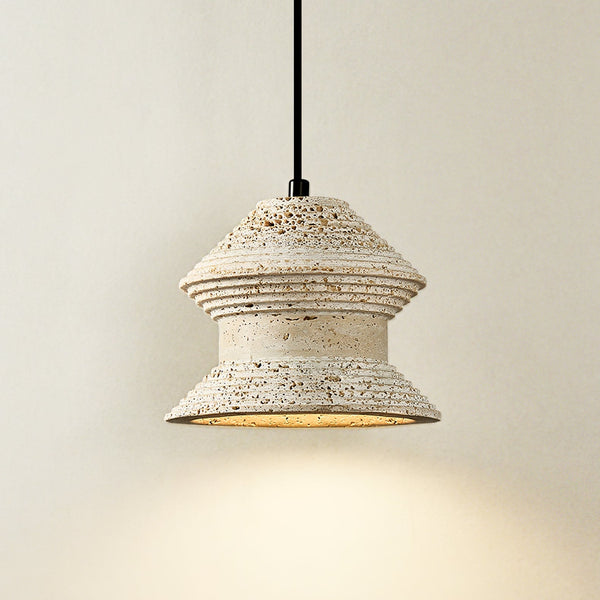 Eira Travertine Pendant Light