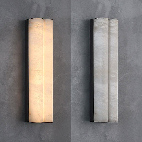 Elaris Alabaster Column Wall Light