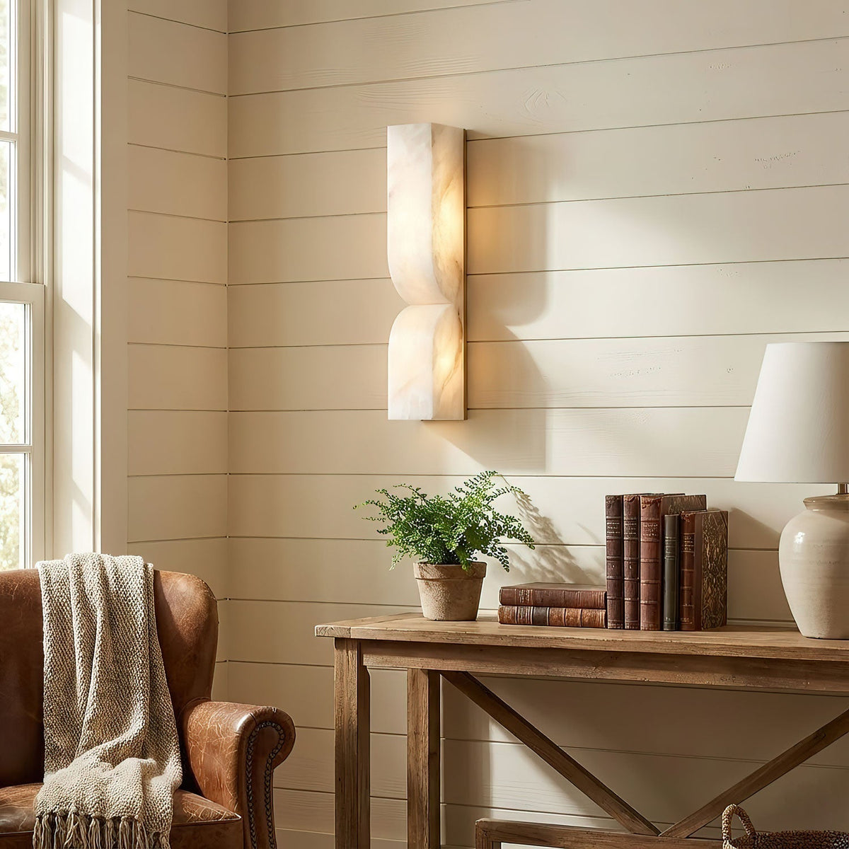 Alabaster Essence Wall Sconce
