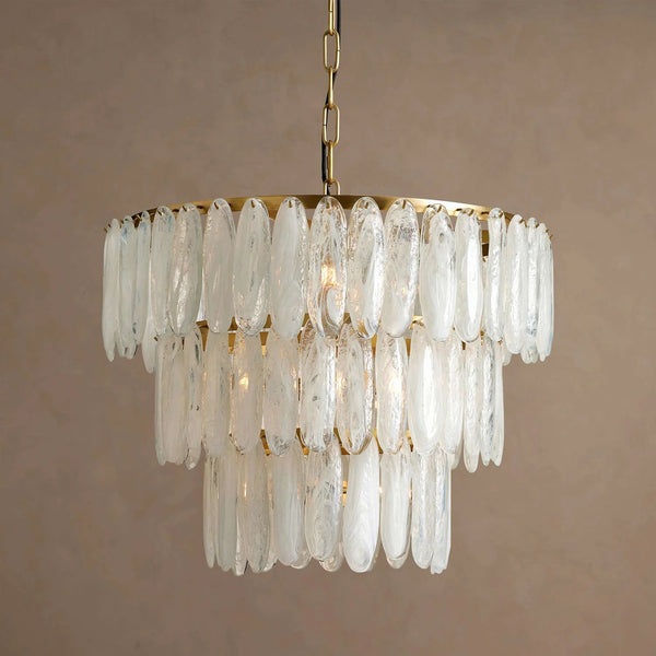 Celuira Frosted Glass Chandelier
