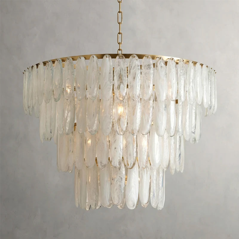 Celuira Frosted Glass Chandelier