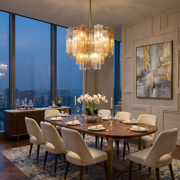 Eloria Murano Glass Chandelier