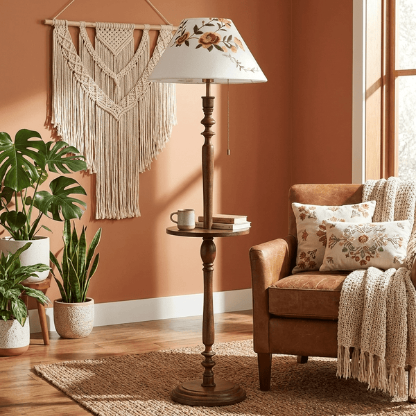 Elowen Bloom Side Floor Lamp