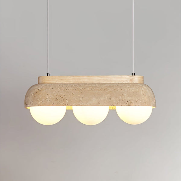 Elowen Travertine Pendant Light