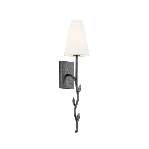 Petal Brass Fabric Wall Lamp