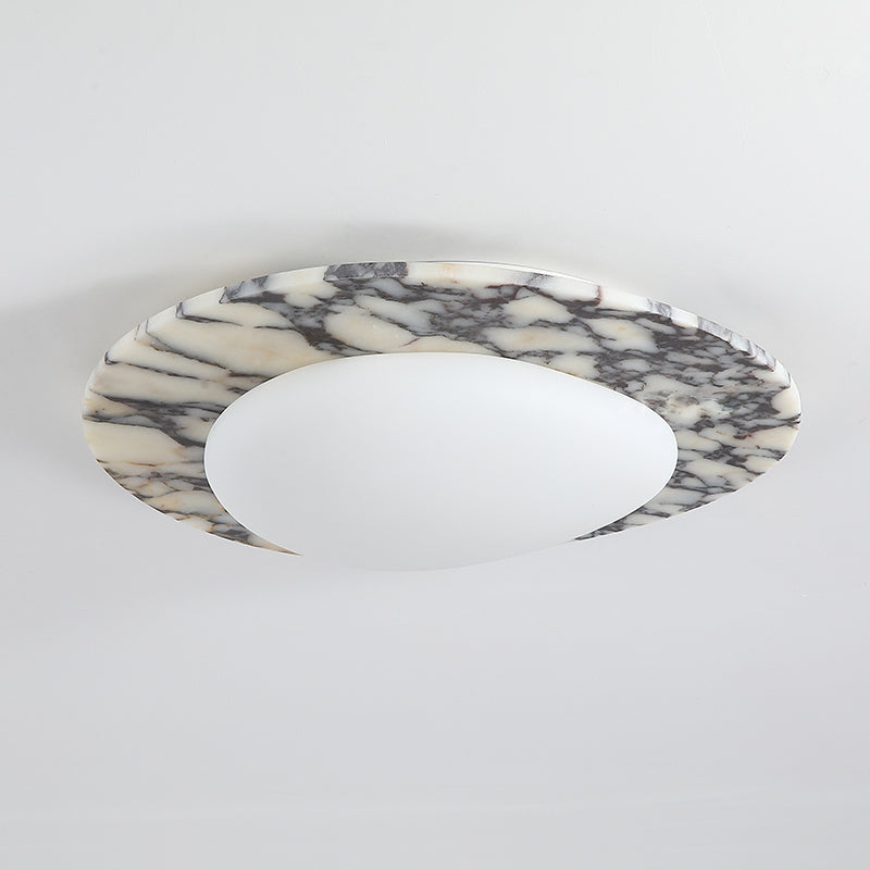Ceraeion Marble Glass Ceiling Lamp