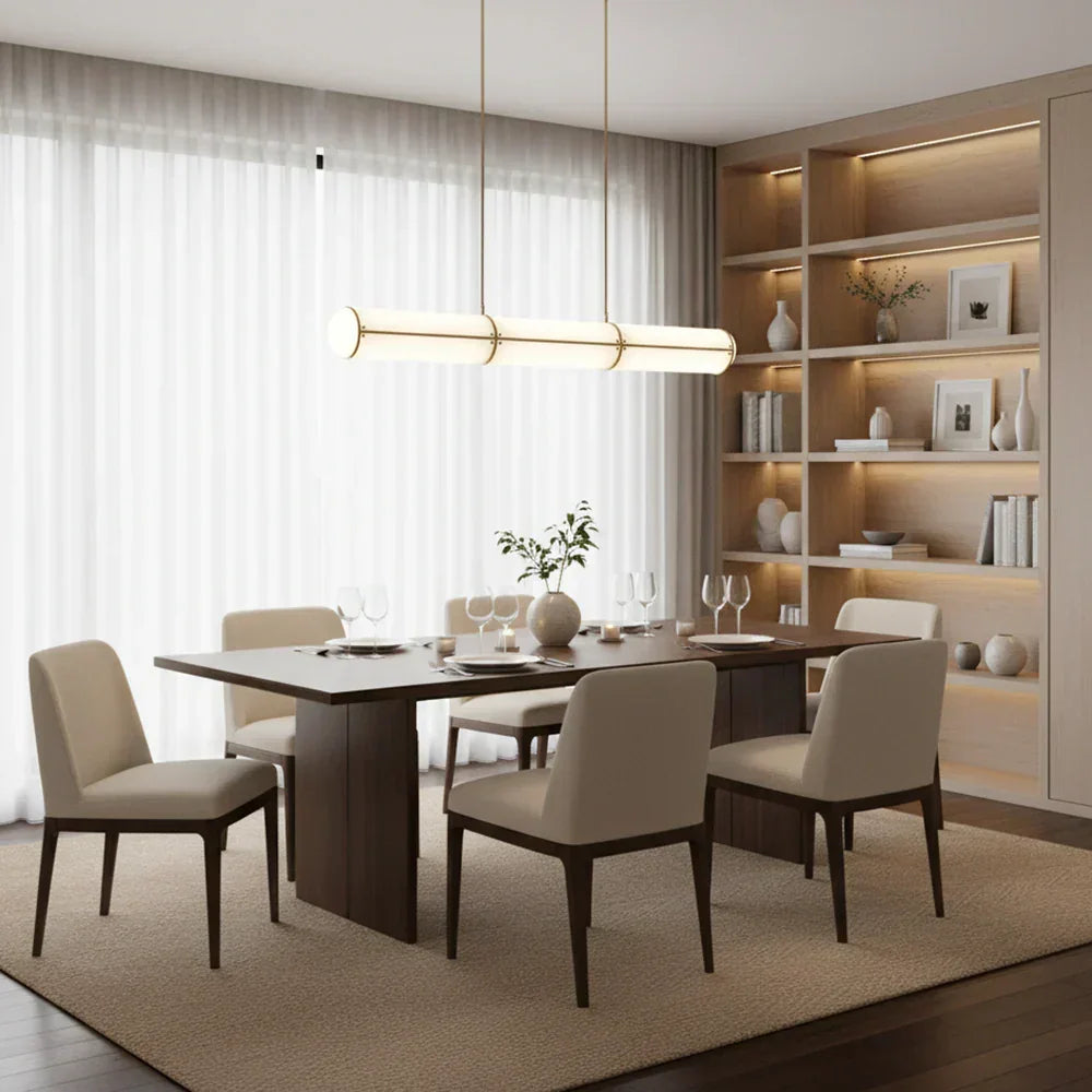 Cylindrical Endless Pendant Light