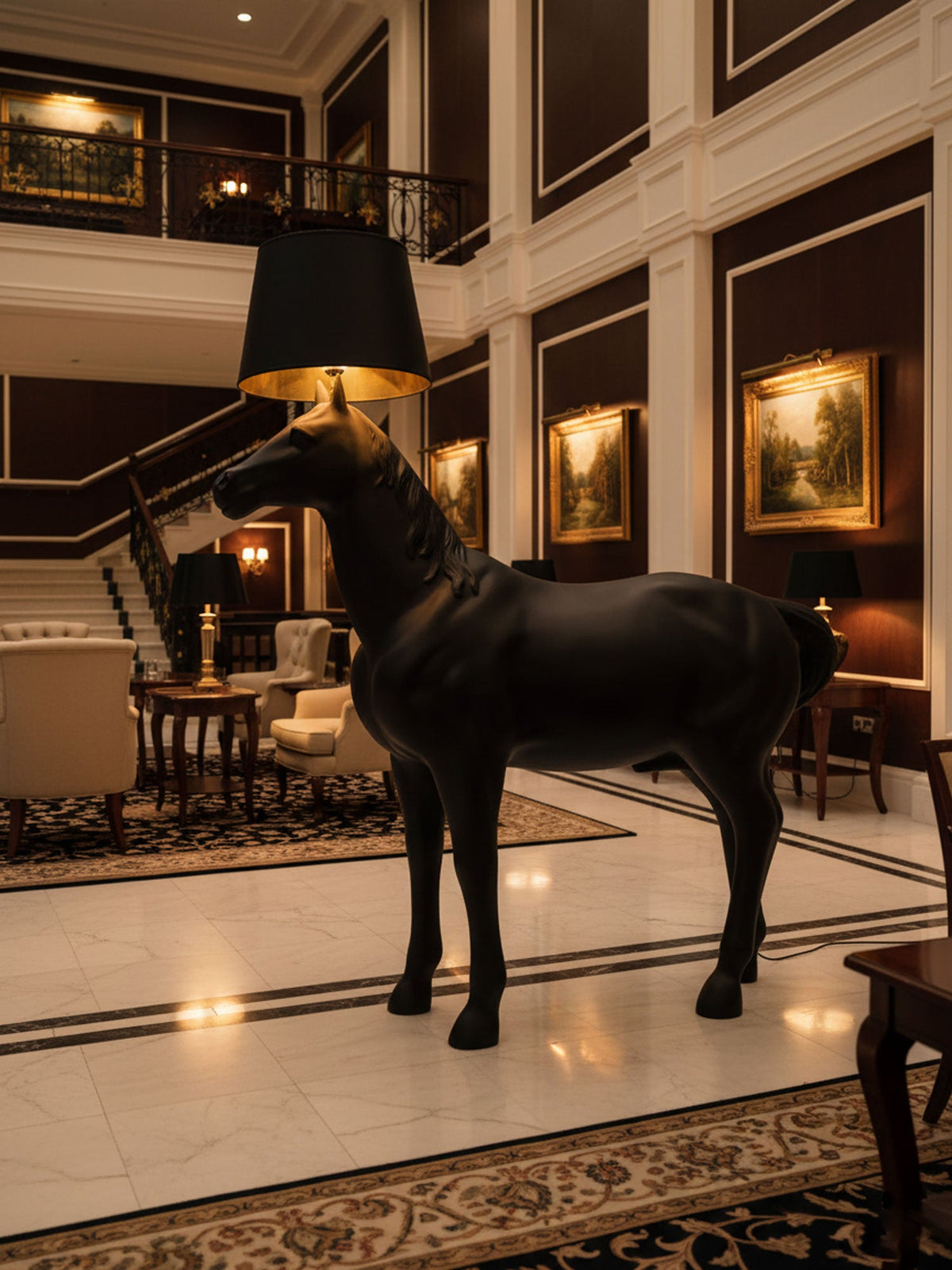 Equine Majesty Floor Lamp
