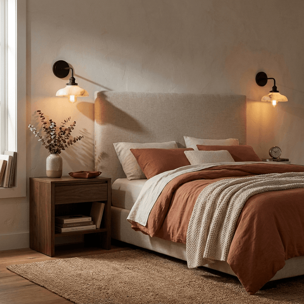 Evadne Alabaster Dome Wall Sconce