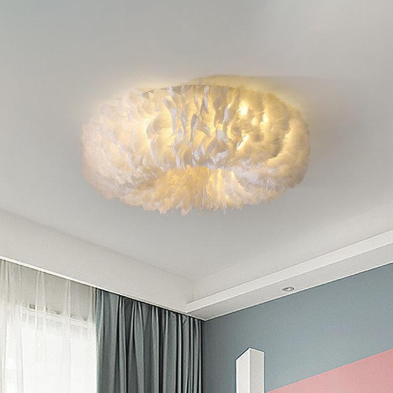 Feather Ceiling Lamp