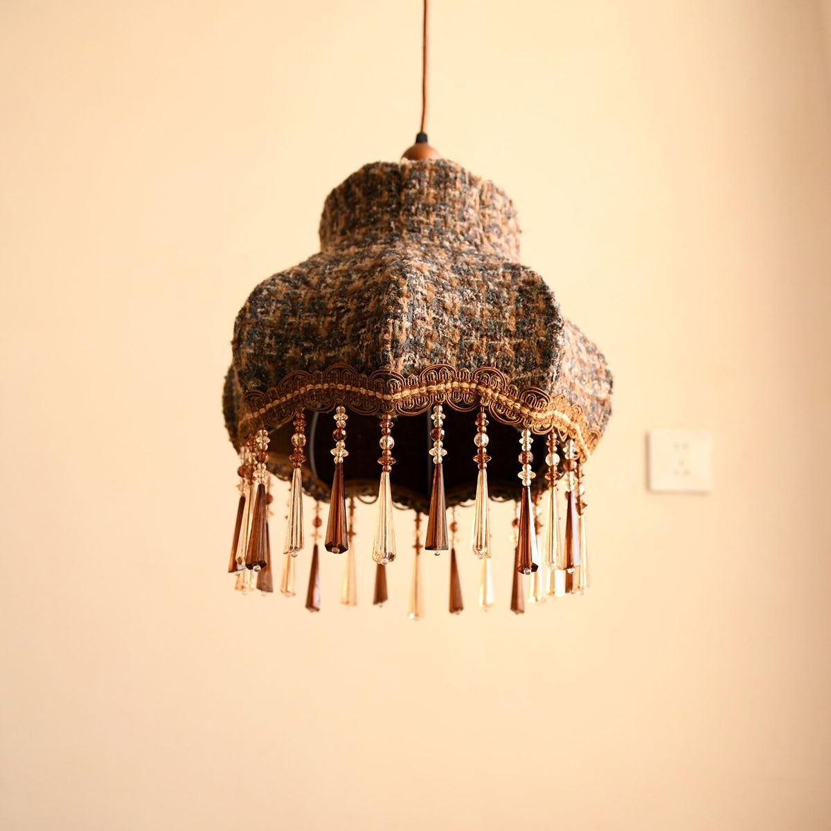 Fenwick Tweed Tassel Pendant Light