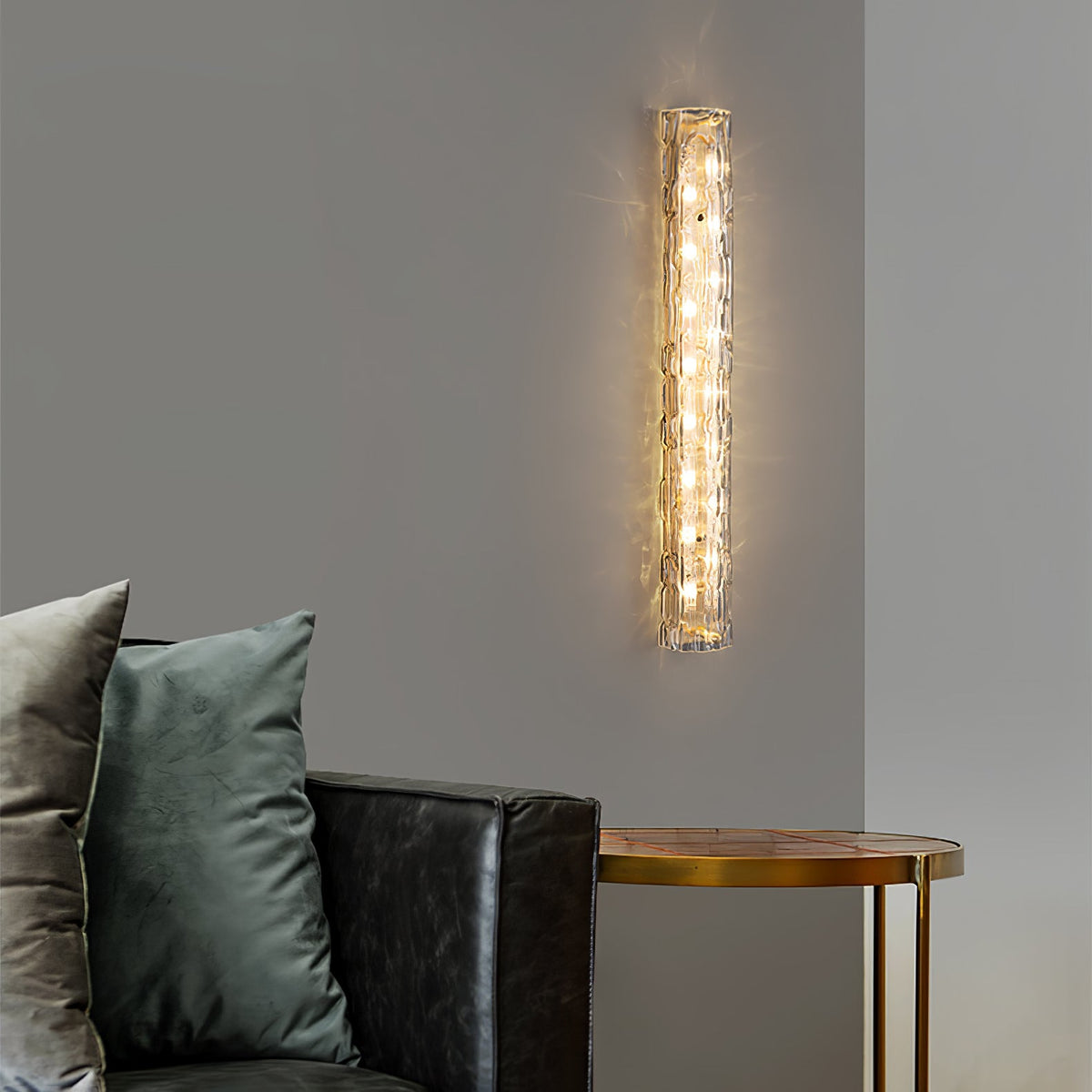 Brass crystal Wall lamp