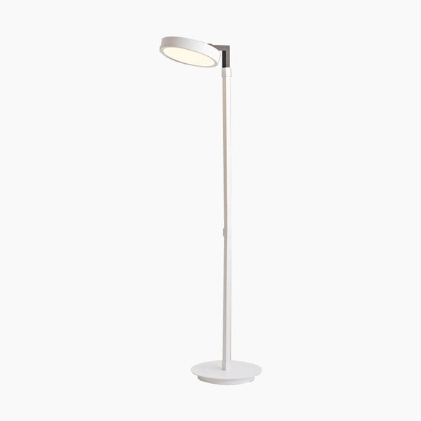 Floor Lamp Dimmable Adjustable LED Minimalist, White
