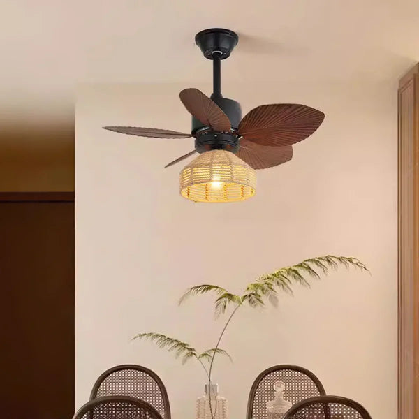 Flora Banana Leaf Ceiling Fan Light