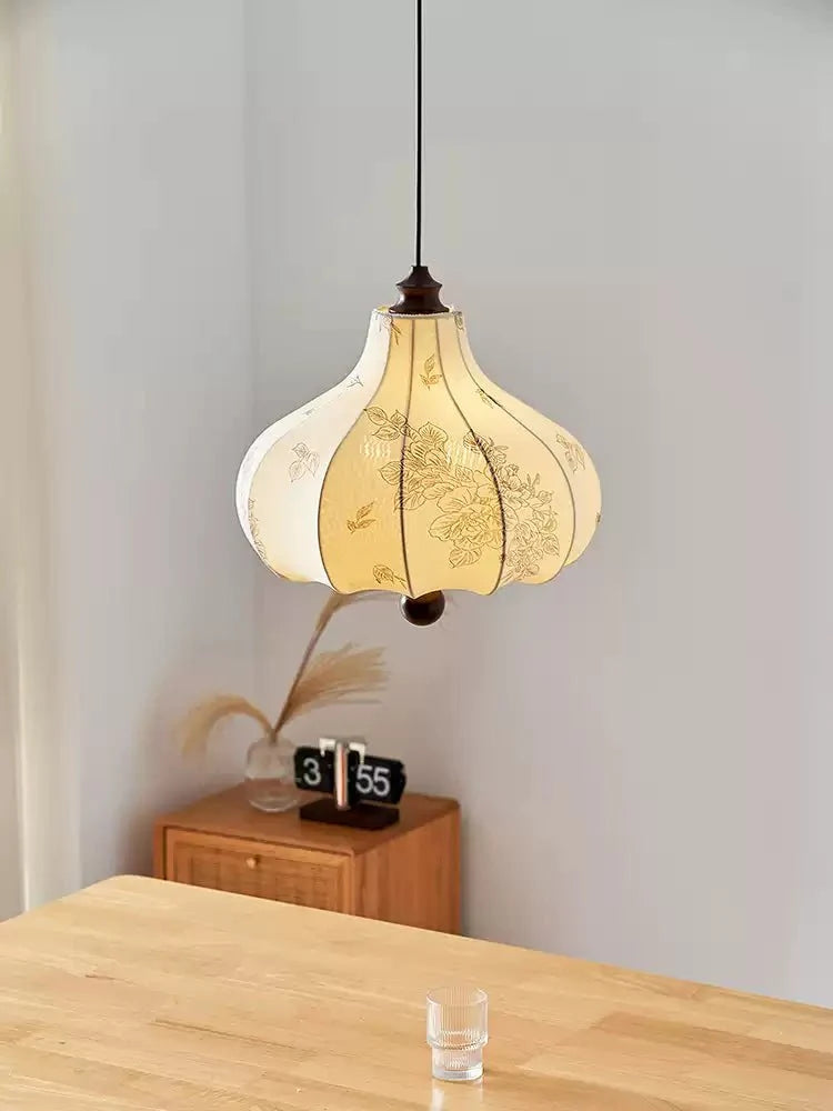 Floral Lantern Pendant Lamp