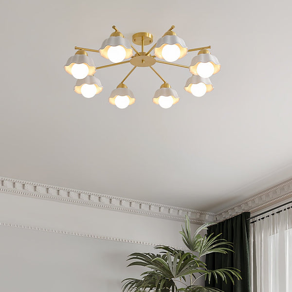 Flower Shade Chandelier