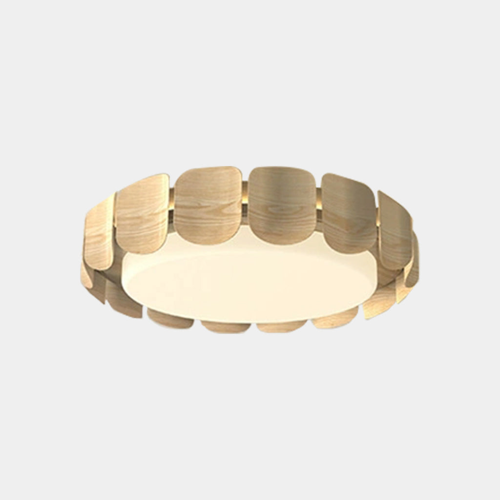 Flush Mount Ceiling Light Minimalist Round LED Dimmable