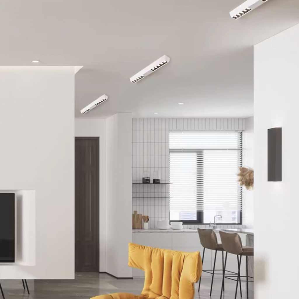 Flush Mount Ceiling Spotlight Downlight Rectangular Linear LED