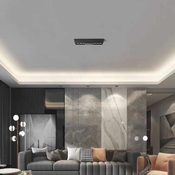 Flush Mount Ceiling Spotlight Downlight Rectangular Linear LED