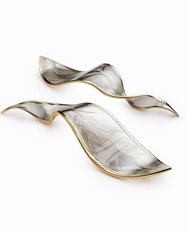 Velelora Chandelier Cascading Leaf Luxe