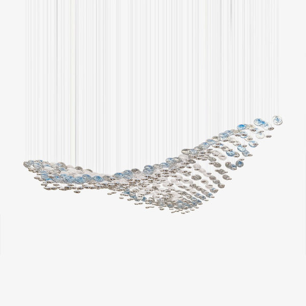 The Flying Surge LED Chandelier | Custom Size & Made-to-Order Lighting for Luxury Homes & Commercial Spaces