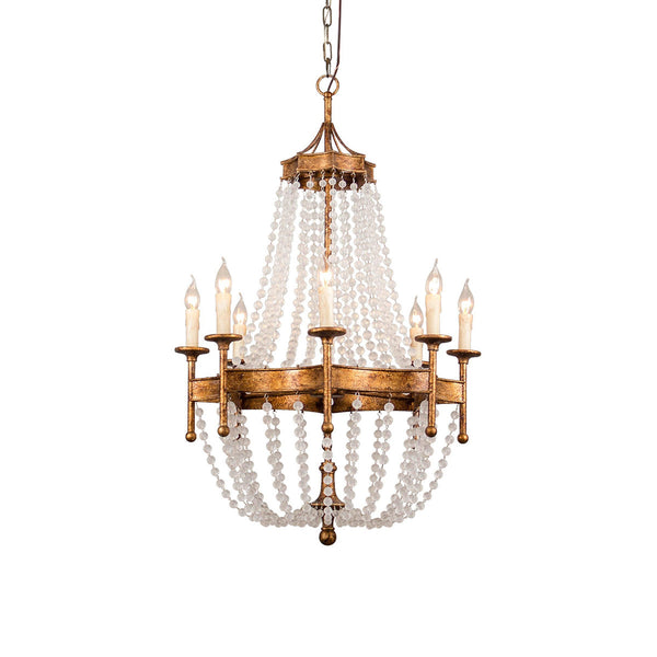 Zavela Postmodern Luxury Bead Crystal Chandelier