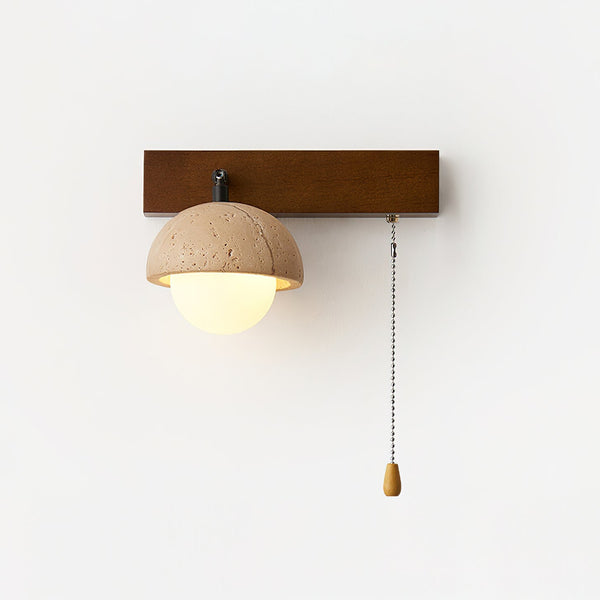 Valenelle Travertine Wall Lamp