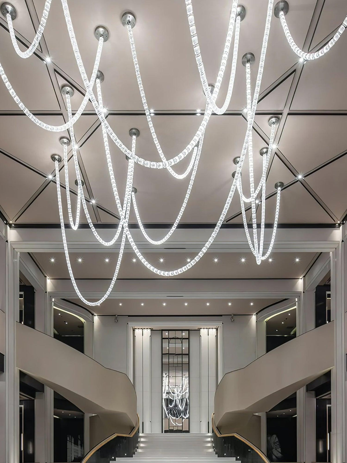 Gabriel Infinity Loop LED Chandelier