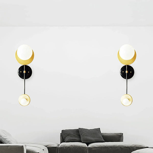 Geometric Composition Wall Light