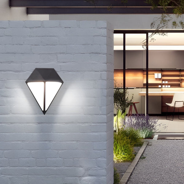 Sherwin Creative Geometric Outdoor Wall Lamp