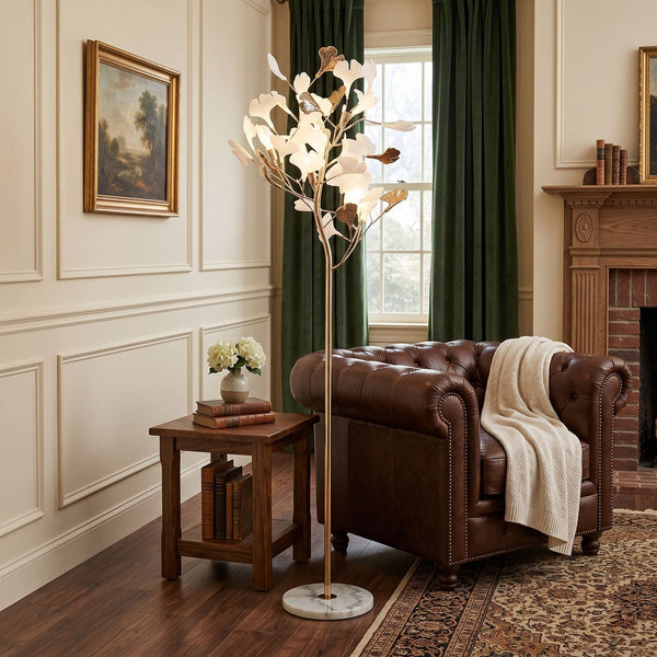 Gingko Leaf Floor Lamp