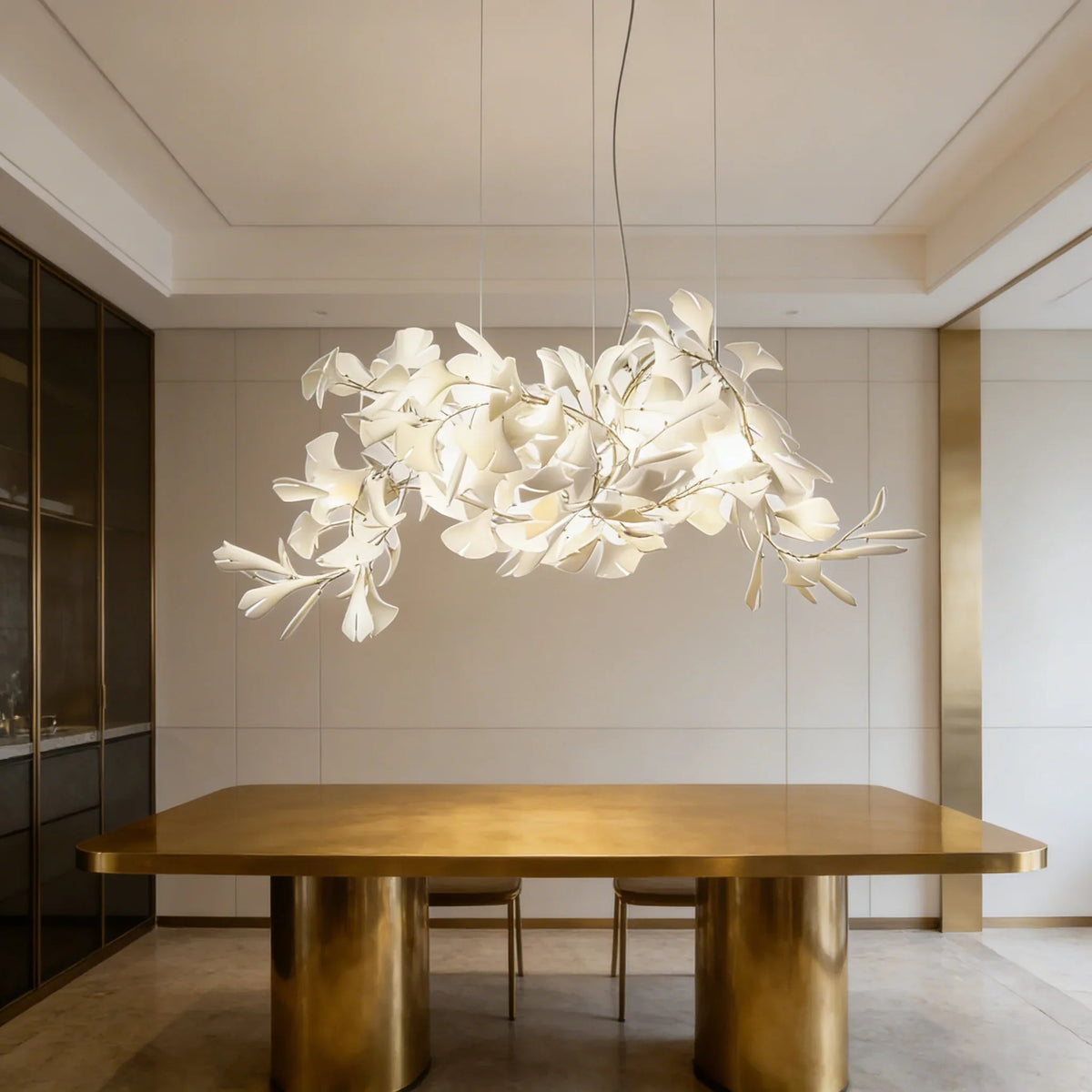 Gingko Ceramic Chandelier G