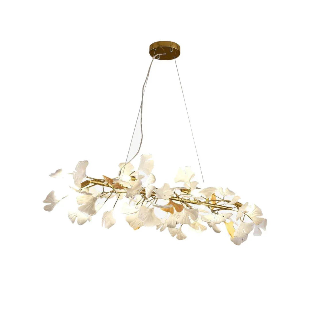 Gingko Ceramic Chandelier M