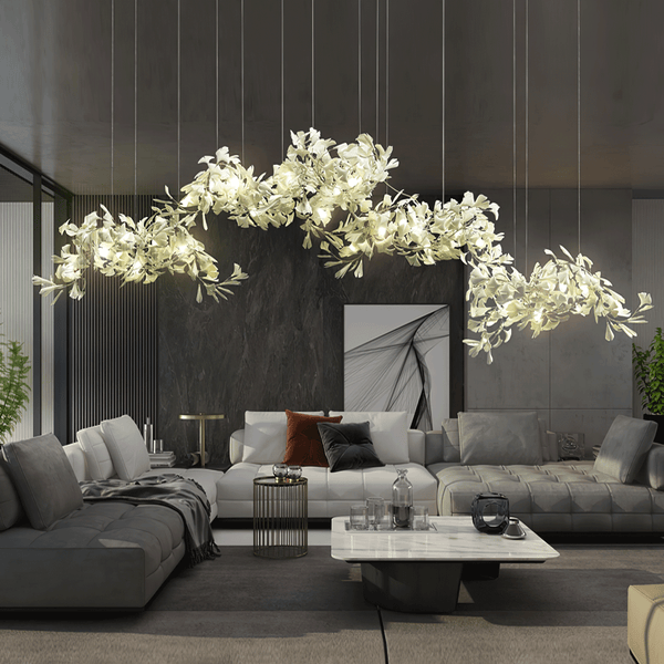 Gingko Ceramic Chandelier C