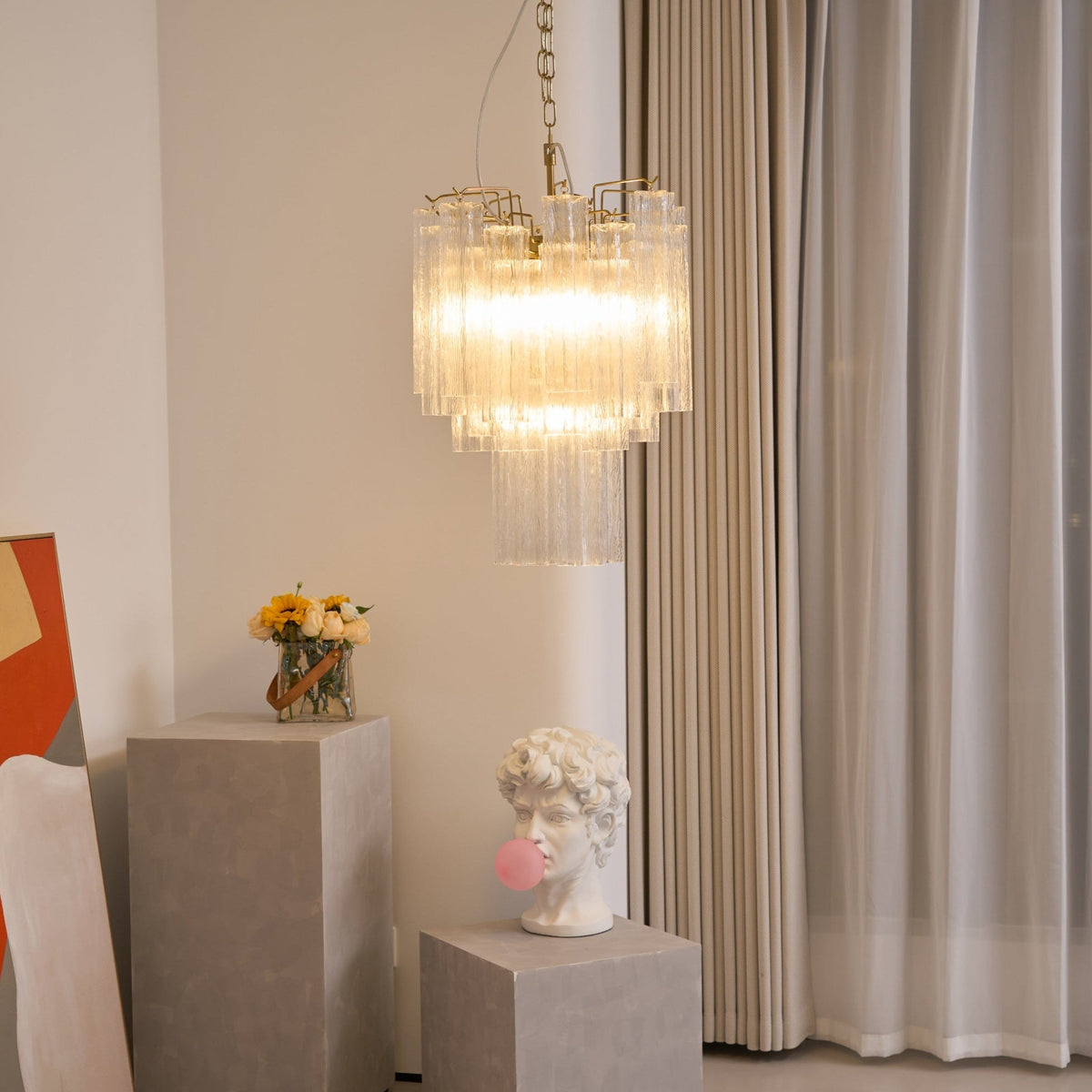 Giselle Glass Chandelier
