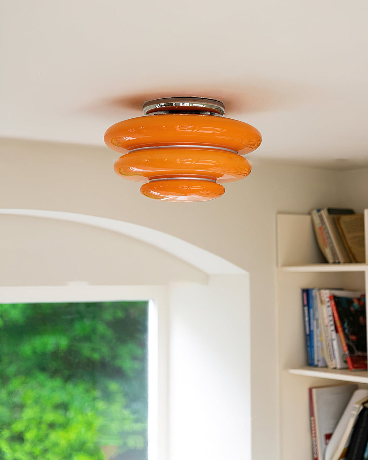 Miroel Orange Ceiling Light
