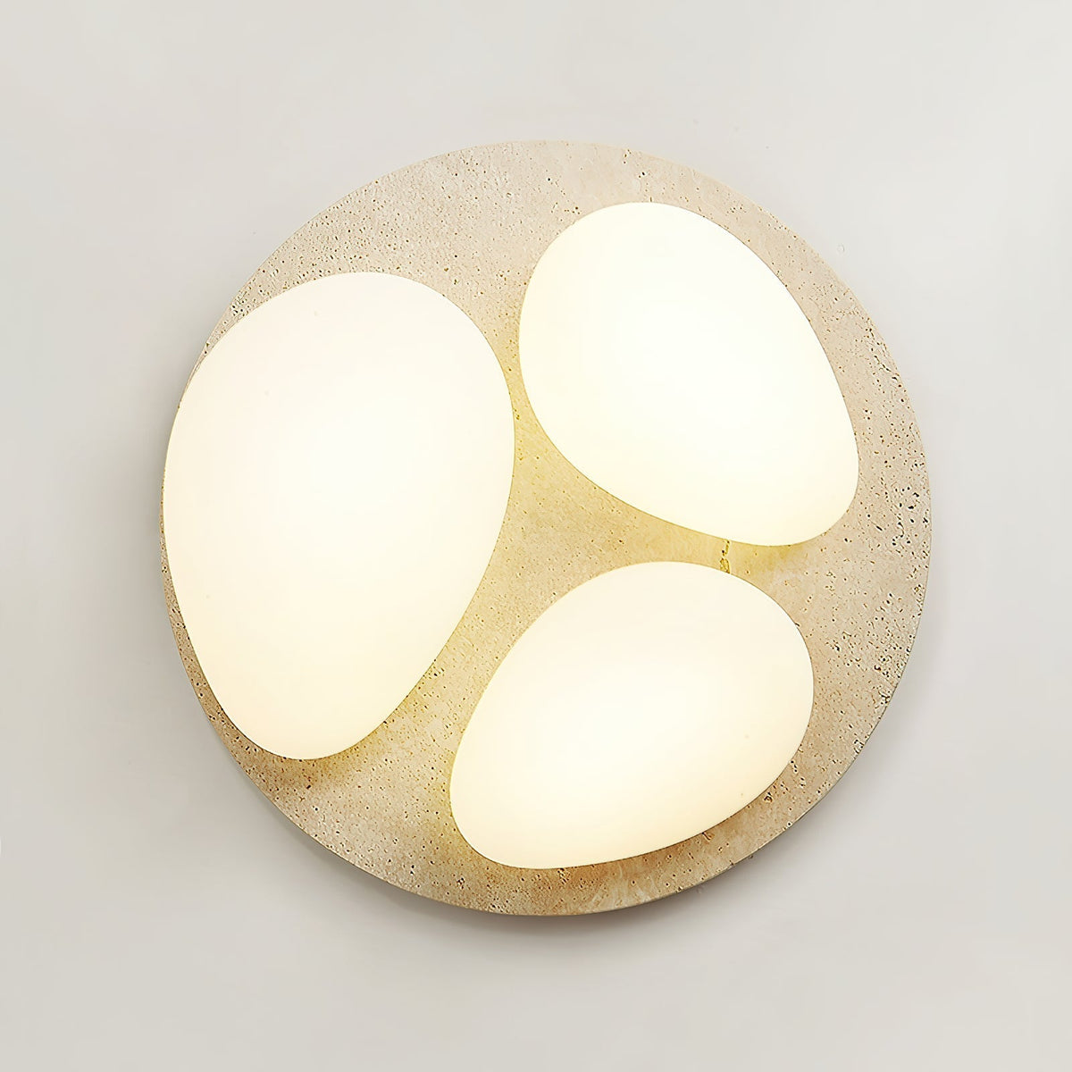 Lylaeen Travertine Plastic Ceiling Lamp